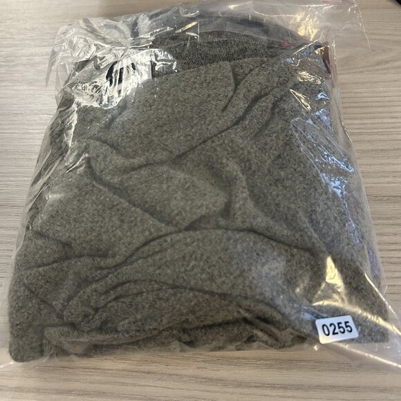 Bobeau Medium Open Front One Button Fleece Wrap Cardigan Green Uneven Hem Top - Picture 11 of 11